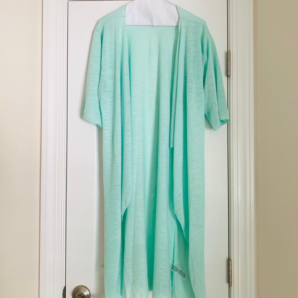 BNWOT S mint kimono cardigan lularoe Shirley